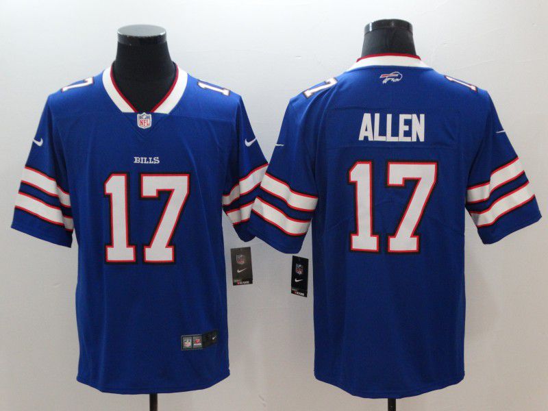 Men Buffalo Bills #17 Allen Blue Nike Vapor Untouchable Limited NFL Jerseys->san francisco 49ers->NFL Jersey